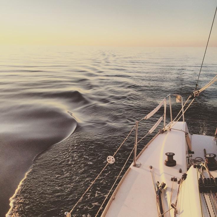 Yacht lifestyle moment